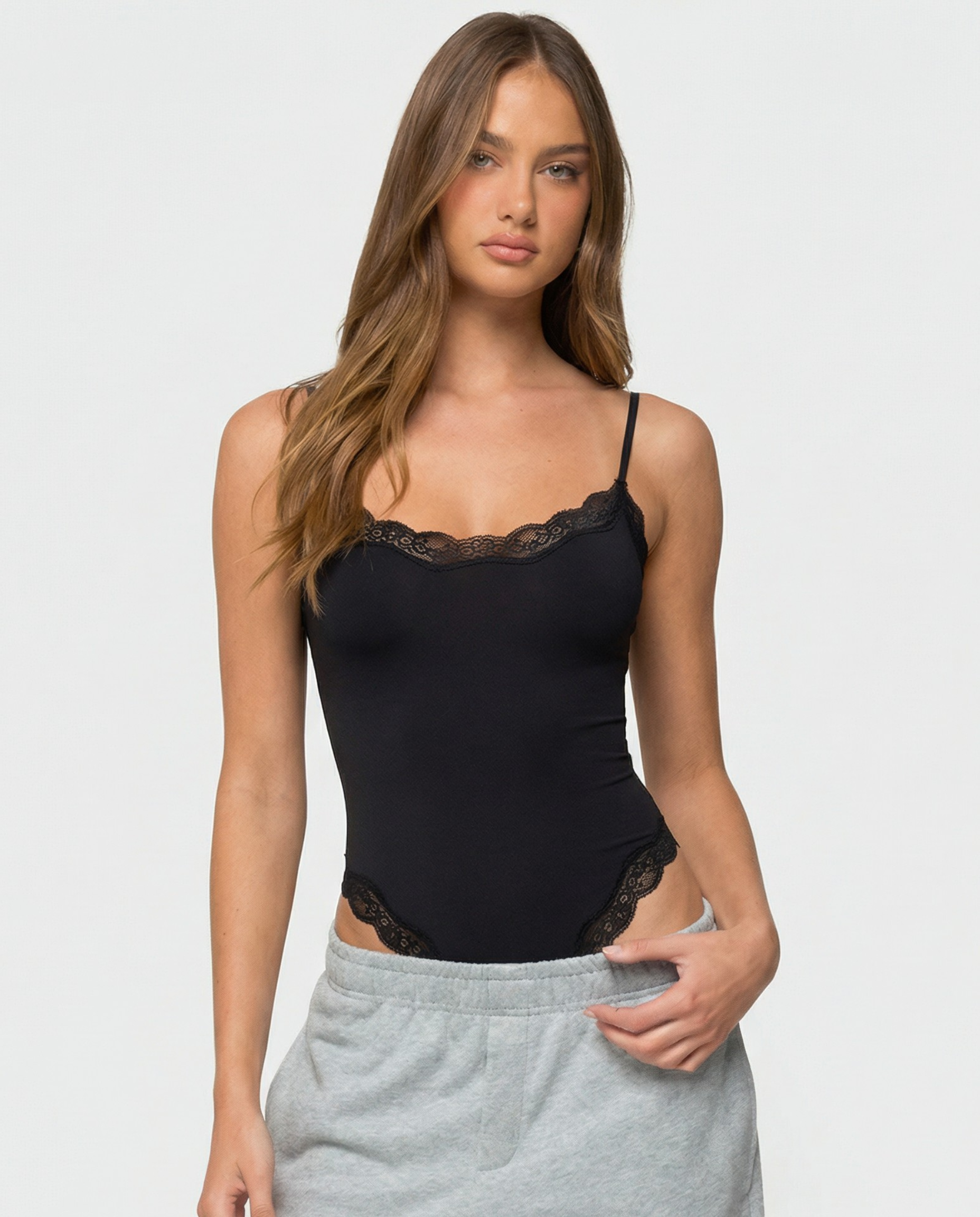 De Fashion Club - Baby Doll Lace Bodysuit