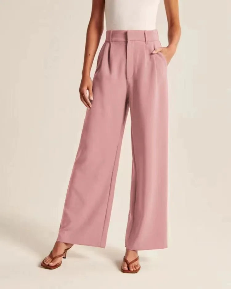 Alleen vandaag 50% korting! l high waist casual fashionclub broek