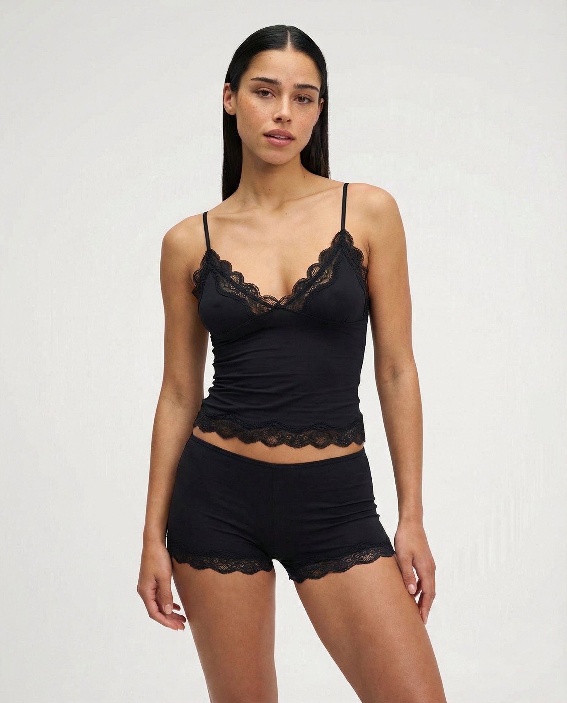 De Fashion Club- Soft Nights Lace Set