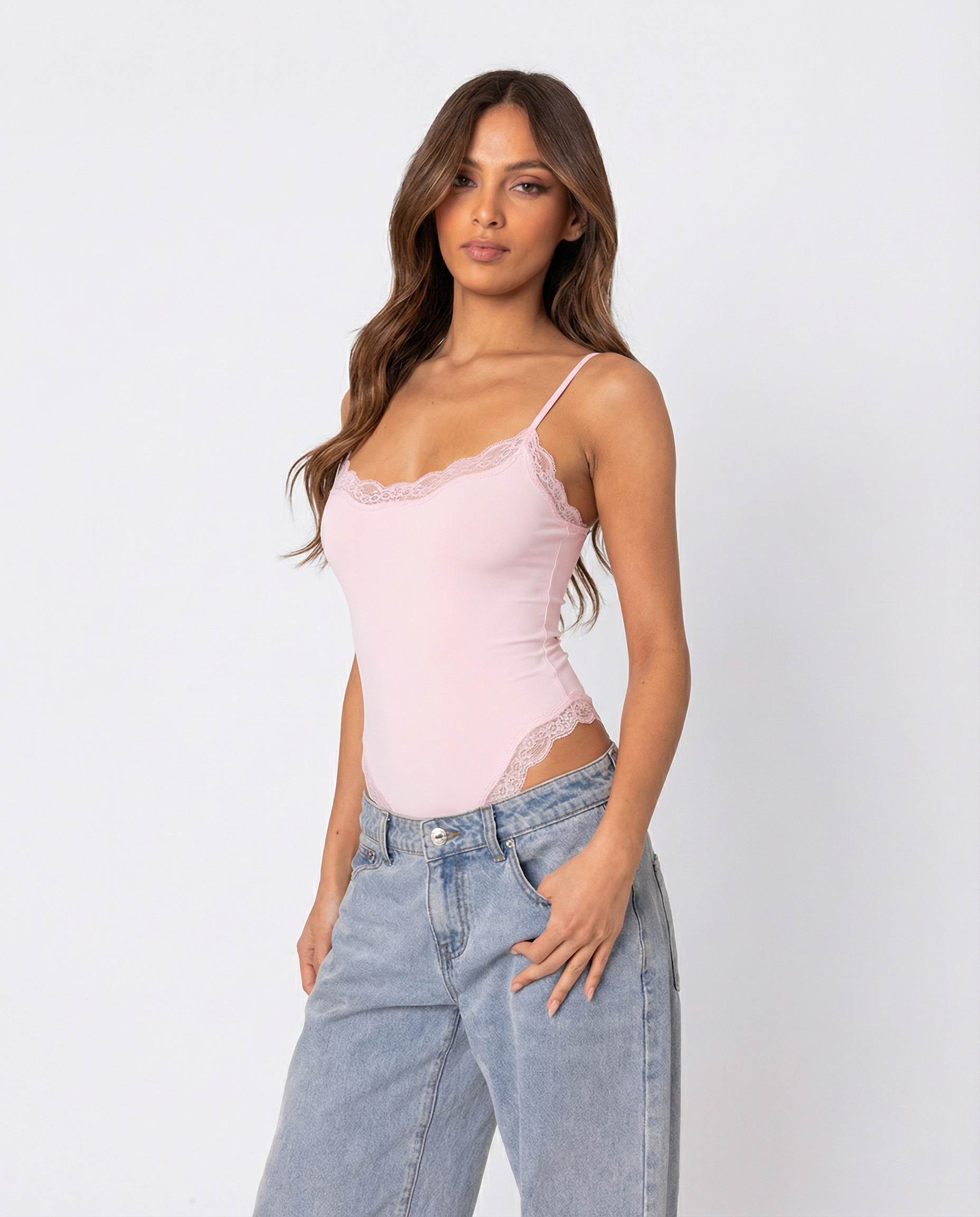 De Fashion Club - Baby Doll Lace Bodysuit