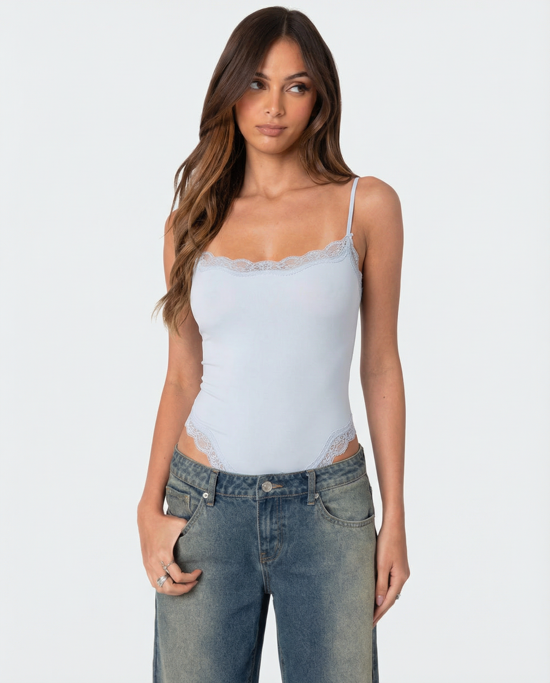 De Fashion Club - Baby Doll Lace Bodysuit