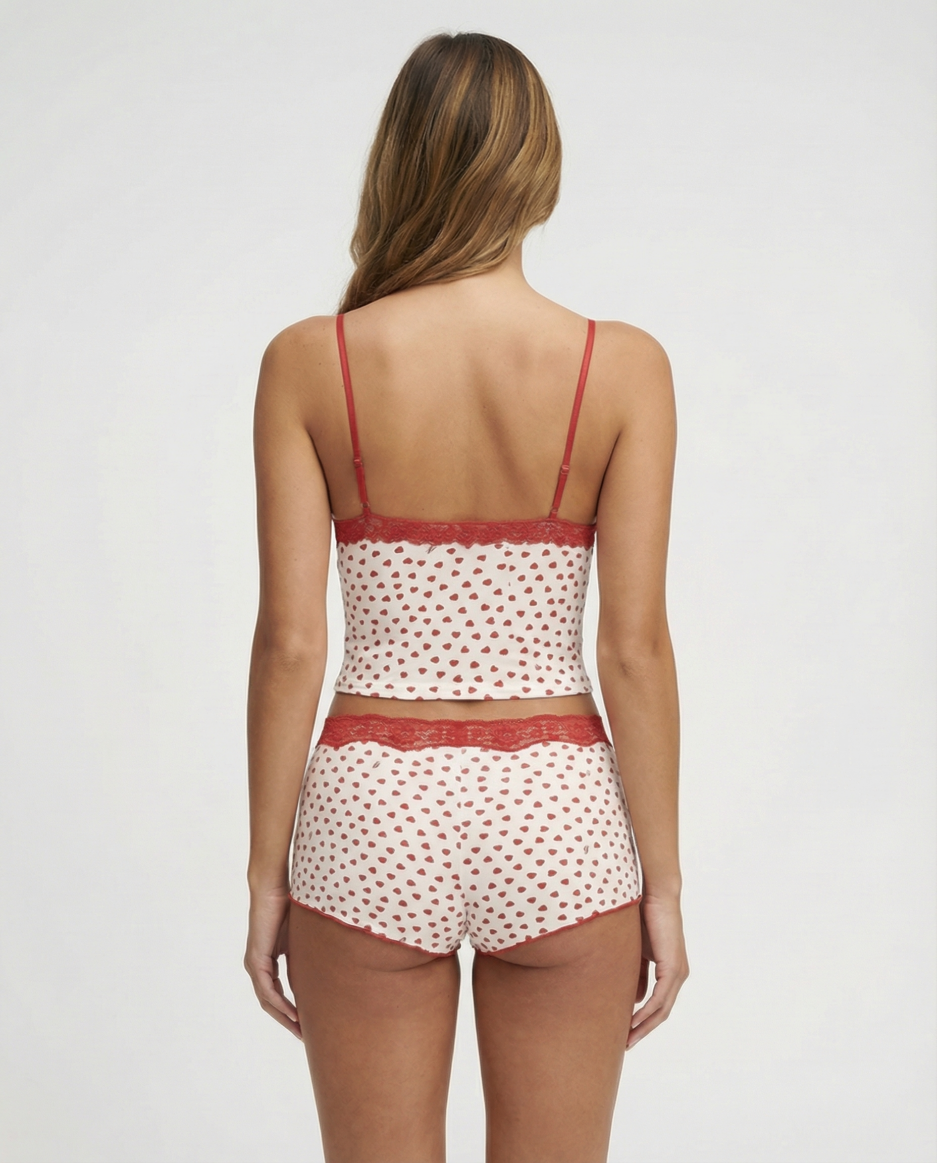 De Fashion Club - Cherry Crush Lounge Set